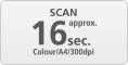 Rychlost skenování barevného dokumentu formátu A4