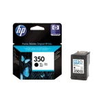 HP 350 (CB335EE) - cartridge, černá (poničená krabička)