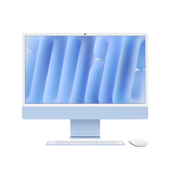 Apple IMAC 24: Modrý /M4 10C CPU/10C GPU/16GB/256GB-CZK